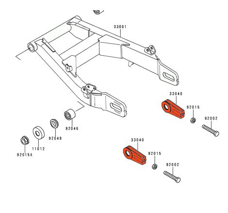 Service Moto Pieces|Amortisseur - 270mm - YSS - CA125|Bras Oscillant - Amortisseur - Bequille|184,00 €