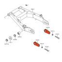 Transmission - Tendeur de chaine - (x1) - 33040-043 - 3040-1004 - EN, 400, 450, 500,  .....