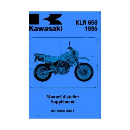 Service Moto Pieces|Manuel Atelier - KLR 650 - edition supplement 1995 - Version PDF|Kawasaki|10,00 €