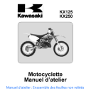 Manuel Atelier - KX125, KX250 - Edition 1988 - Papier