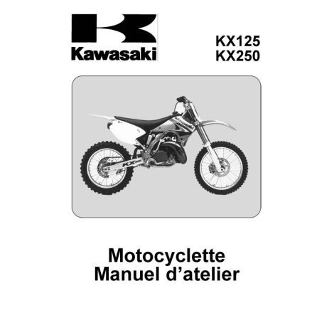 Manuel Atelier - KX125, KX250 - 1988 - Papier