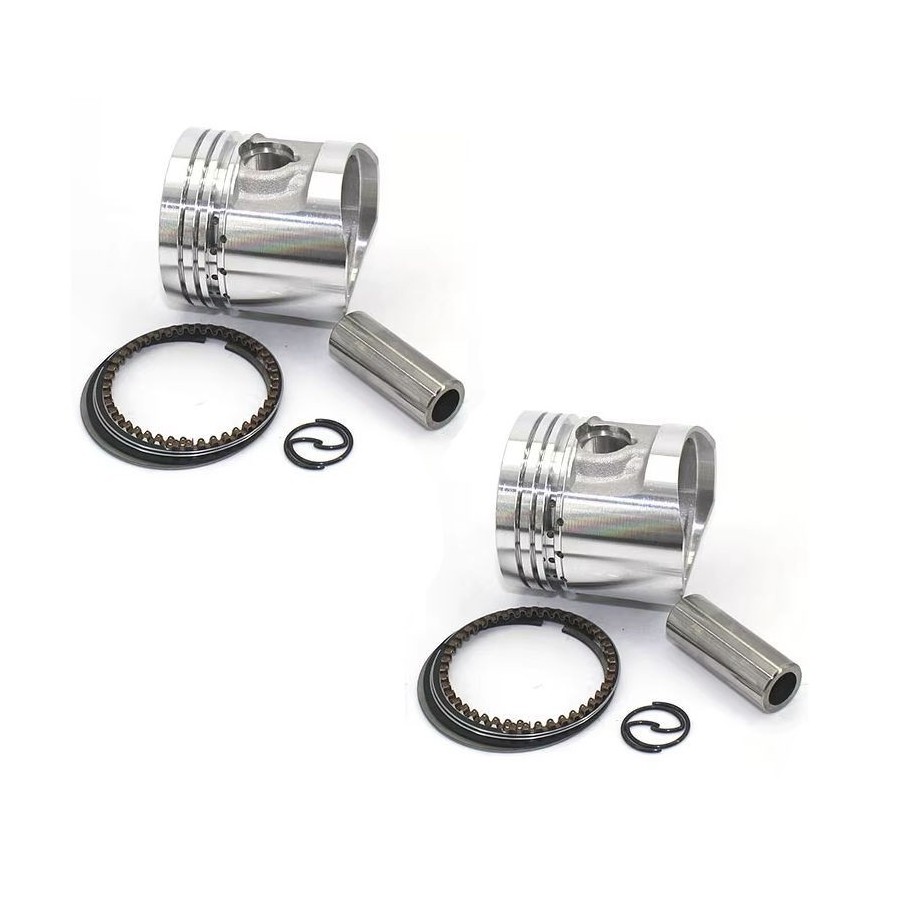 Moteur - Piston (x2) - ø44.00mm - (+0.00) - CB125 T - CM125 C/T - C...