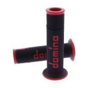 Poignee caoutchouc - Domino - Rouge - ø 22 - lg 120 mm - 