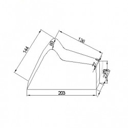 Housse : Taille M - Bache de protection moto - Interieure - 203x89x144cm