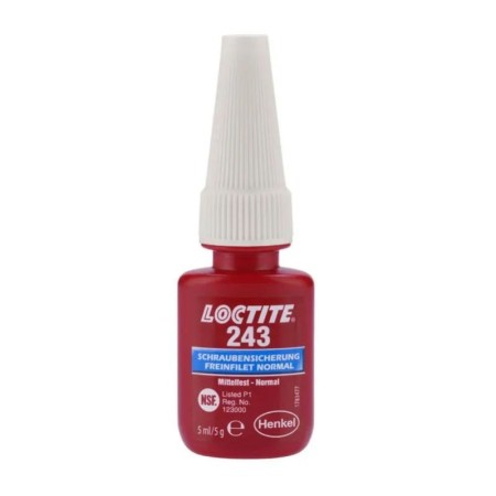 Frein Filet - Loctite 243 - Moyenne resistance - 5ml -  36205-557-215