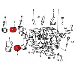 Pipe admission (x1) - VF1000F