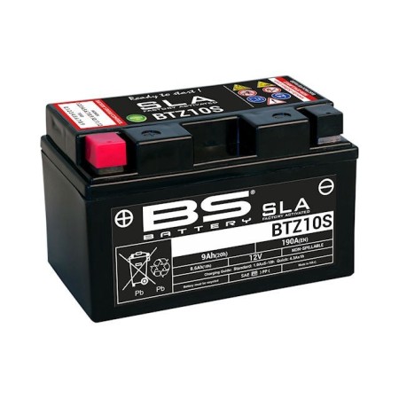 Batterie - 12v - Gel - BS - BTZ10S SLA 12V 190A -  00907-070-621