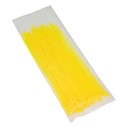 Serre Cable - Rilsan - Serflex - collier de serrage - Jaune Fluo - ...