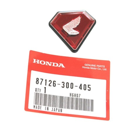 Cache Lateral - Embleme Logo -Rouge - Aile Gauche - Honda CB Four 8...