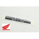 Decoration - HONDA Motor ... 87125-041-680