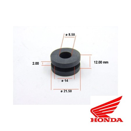 Silent-Bloc - HONDA - rond - ø 8.50 x14 x21 - Ep : 2.00 17245-107-000