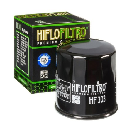 Filtre a huile - Hiflofiltro - HF-303 - 15410-MM9-000 - 16097-1058 ...