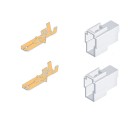 Connecteur - 2 broches males + cosses - (250 Series) - 6.3mm 20060-...