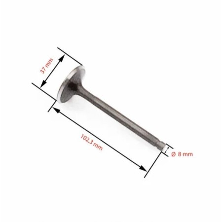 Moteur - Soupape - Echappement - XV750 - 4X7-12121-00 14721-001-061