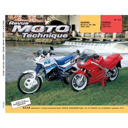 RTM - N° 081 - VFR750 (RC36) / DR650 - Revue Technique moto - Versi...