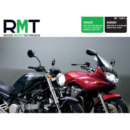 RTM - N° 121 - DUCATI 600/750/900 MONSTER (1993 à 2001) et SUZUKI G...