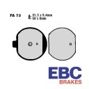 Frein - Jeu de Plaquettes - EBC - FA073 -  01008-073-001