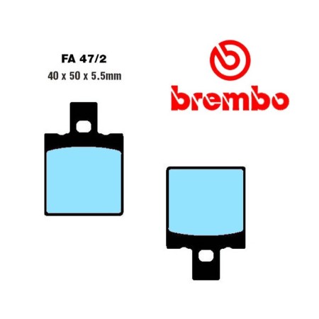 Frein - Jeu de Plaquettes - BREMBO - 07BB01SP - Etrier P05 01009-04...