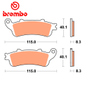 Frein - Jeu de Plaquettes - BREMBO - 07HO42LA 01009-261-002