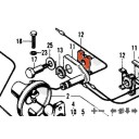 Clignotant - Caoutchoux d'alignement support 33608-292-000