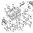 Moteur - Gicleur d'huile -  12238-371-000