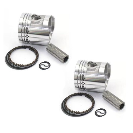 Moteur - Piston (x2) - ø44.00mm - (+0.00) - CB125 T - CM125 C/T - C...