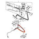 Frein - Durite basse - 43059-011 - KZ650, KZ750, KZ900, ... , KZ100...