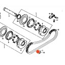 Moteur - Chaine de balancier - Ressort de retour