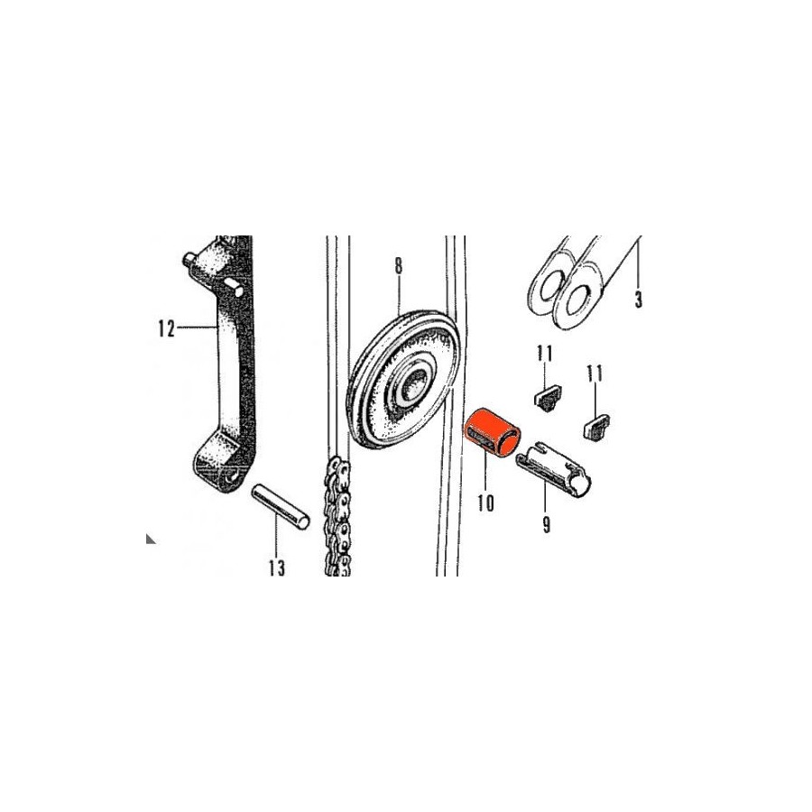 Distribution - Axe de Galet - Ext. 14606-286-000