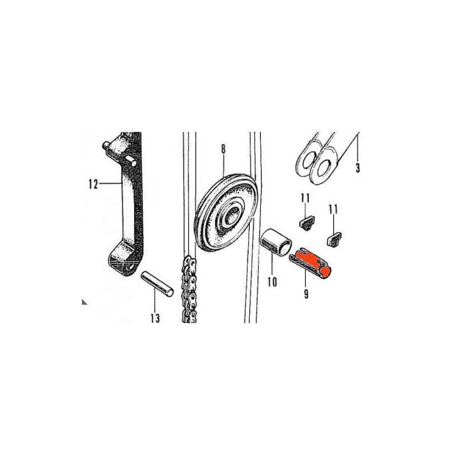 Distribution - Axe de Galet -  14605-286-020