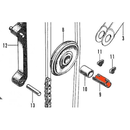 Distribution - Axe de Galet -  14605-286-020