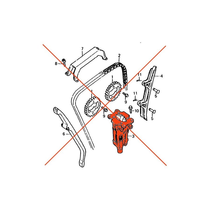 Distribution - Support Comp. - Tendeur - CBR1000F 14500-MM5-000