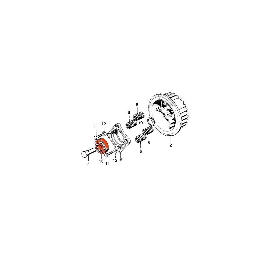 Embrayage - roulement - 6001 - 2RSC3 - NTN 96100-600-10