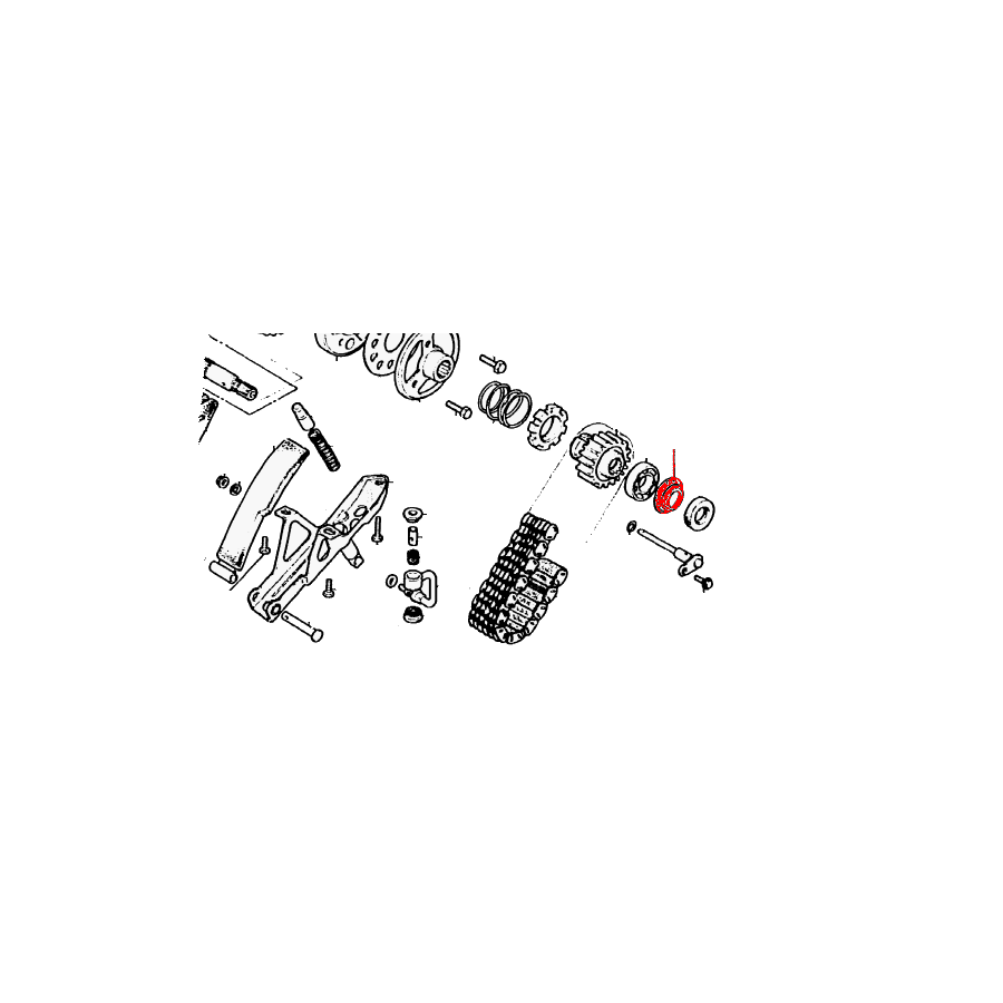 Moteur - Rondelle Joint - etancheïté d'huile 25x52mm - CBX1000 9120...