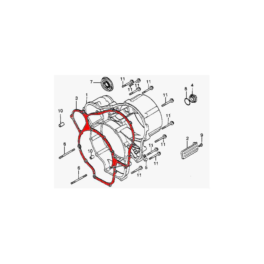 Joint - Carter Arriere - GL1200 - 1986-1988 - Goldwing 11394-ML8-000