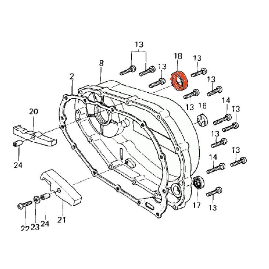 Moteur - Joint Spy - 92050-065 91208-401-030