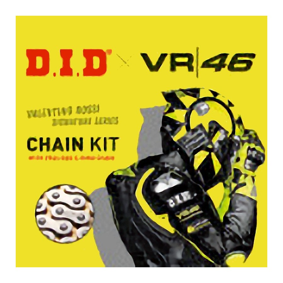 Transmission - Kit Chaine - DID-VR46 - 525-118-47-15 - Acier - XL60...