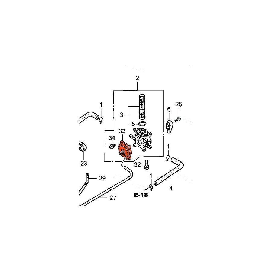 Robinet - Kit de couvercle - depression - GL1500 - CBR1100 - VTR100...