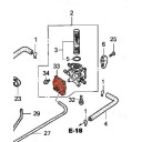 Robinet - Kit de couvercle - depression - GL1500 - CBR1100 - VTR100...