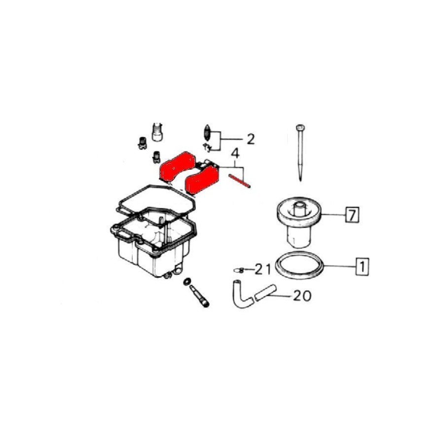 Carburateur - Flotteur - "non reglable" - CB400/750/900 CX500 / GL....