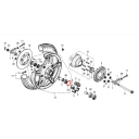 Roue arriere - joint d'etanchéite - ø 68.00 x2.60mm 91258-300-013