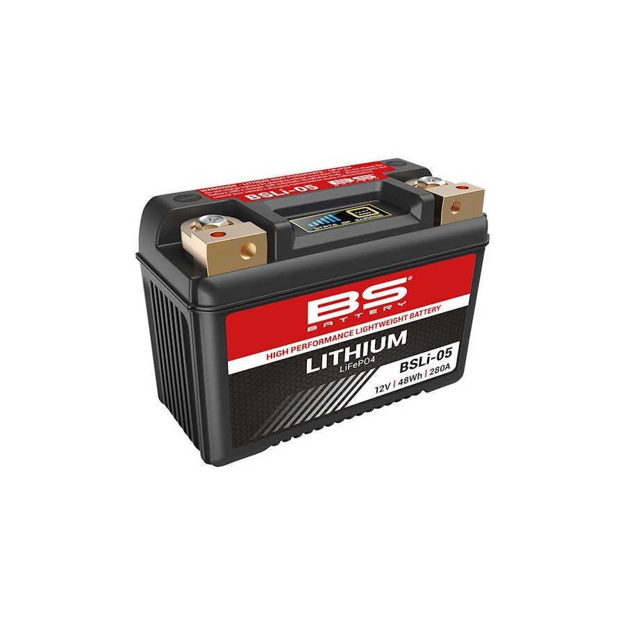 Batterie - 12v - Lithium - BSLi-05 - 134x75x133mm - (YB10 - YB14L-....