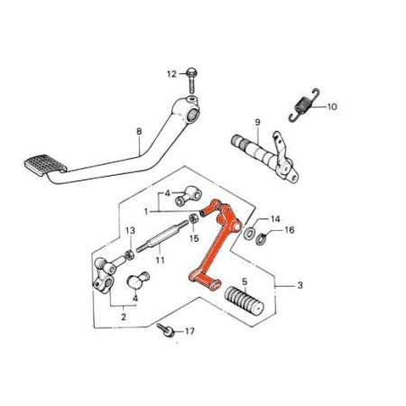 Selecteur de vitesse -  24700-426-610