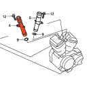 Circuit d'eau - Raccord - Avant - VT750C (RC44) 19511-MBA-000