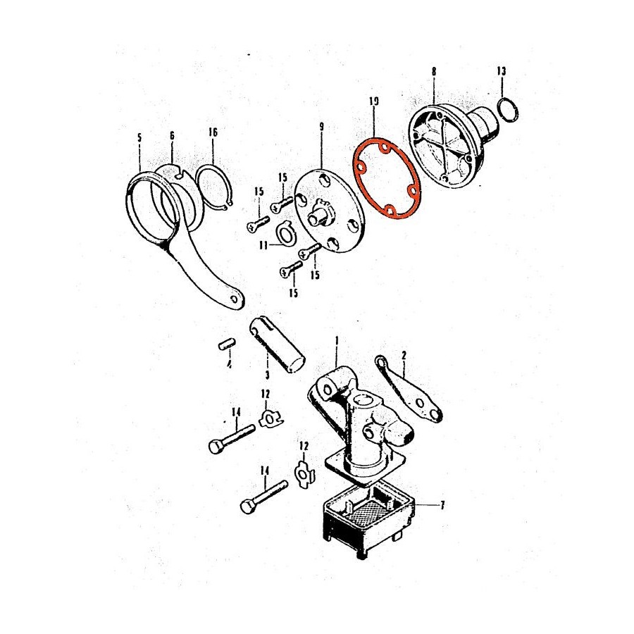 Filtre - Pompe a huile - joint