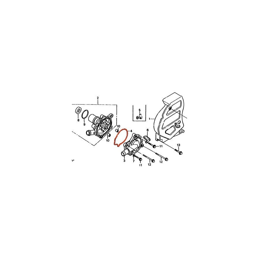 Joint de pompe eau - XL600V - XRV750 - VT600 19226-MM9-000