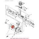 Moteur - Roulement de vilebrequin - 93306-30604 -  00060-630-604