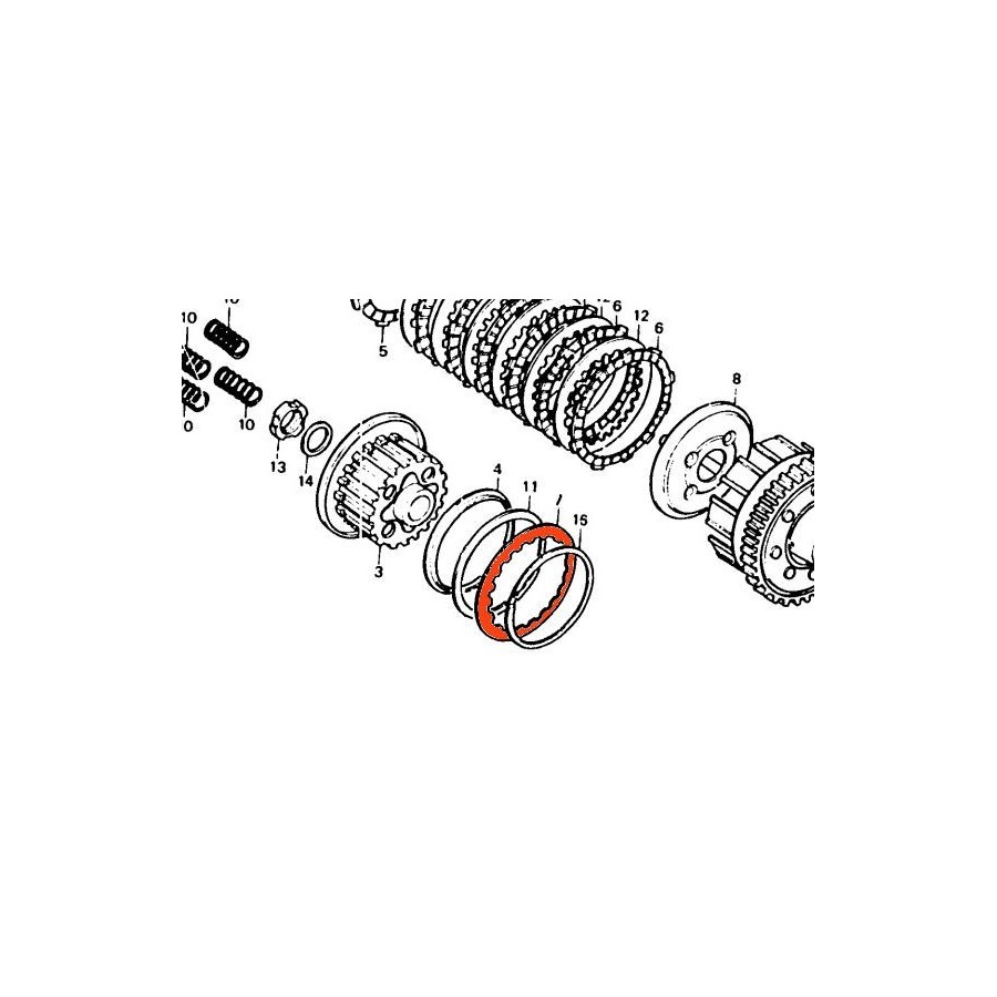 Embrayage - Disque Lisse - Plateau B 22321-333-010