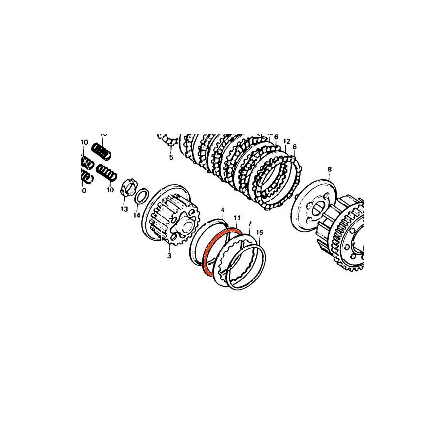 Embrayage - Joint - CB250/400 N 22402-333-003