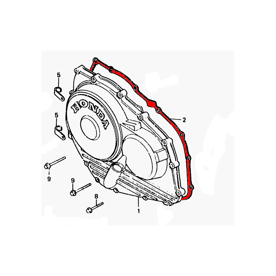 Carter Embrayage - Joint - VF750 - VF1000 F/R - VF1100C(SC12) 11394...